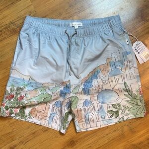 Vintage Summer Swim Trunks Sz XXL NWT
